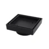 Tile Insert Floor Waste – Matt Black -Renovation OX005.FD