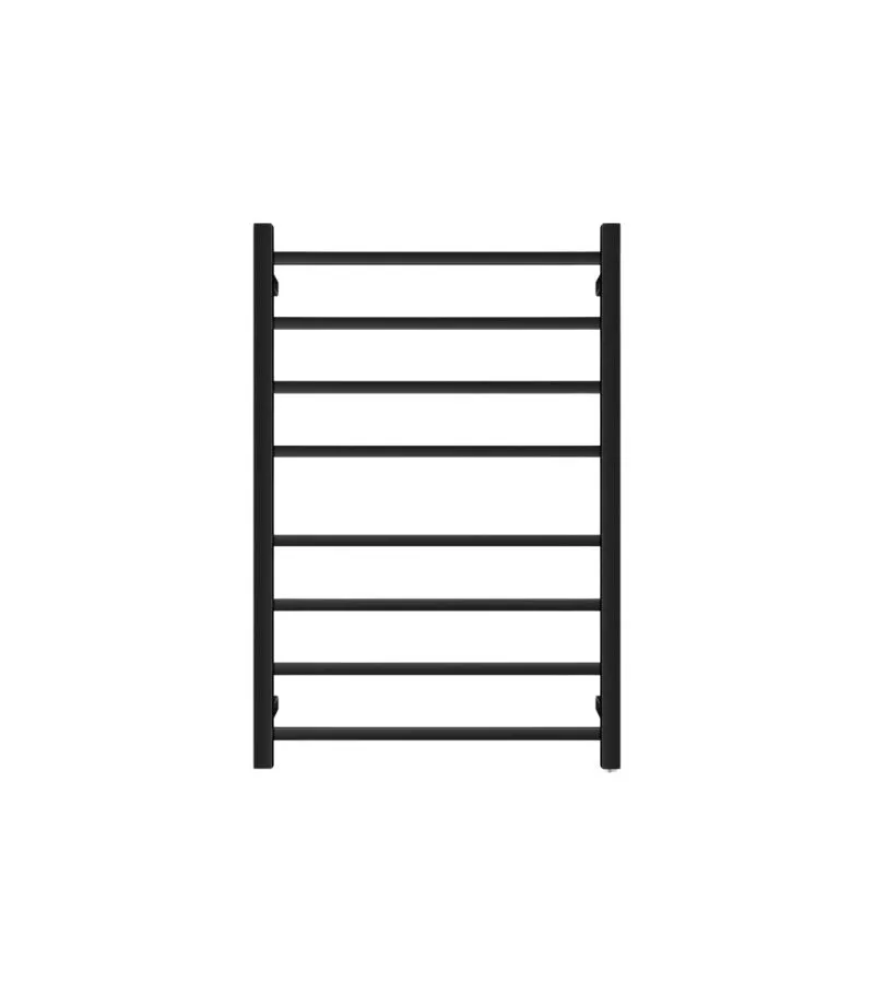 Aqua Square Heated Towel Rack 8 Bars – Matt Black 3 Aqua Square Heated Towel Rack 8 Bars – Matt Black