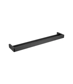 IVANO Double Towel Rail – Matt Black