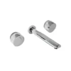 Loui Brushed Nickel Bath Tap Set -Renovation P6153BN P3152 1BN