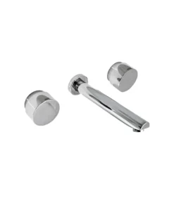 Loui Brushed Nickel Bath Tap Set