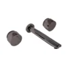 Loui Gunmetal Grey Bath Tap Set -Renovation P6153GM P6152 1GM