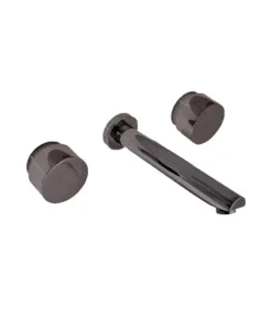 Loui Gunmetal Grey Bath Tap Set