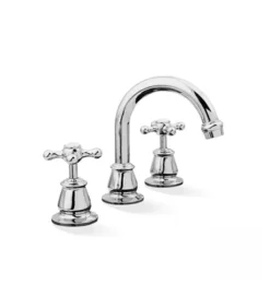 Noosa Heritage Basin Tap Set – Chrome