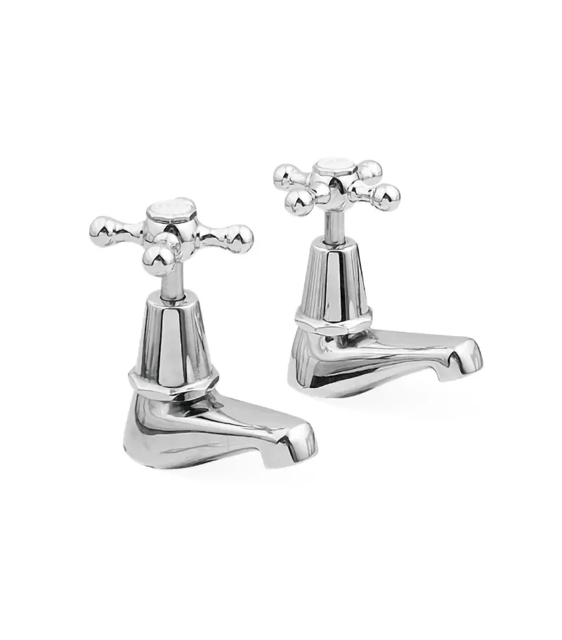 Noosa Heritage Pillar Tap Set – Chrome 3 Noosa Heritage Pillar Tap Set – Chrome