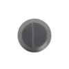 Poseidon Gunmetal Grey Round Press Toilet Button -Renovation PB RGM 01