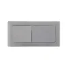 Poseidon Brushed Nickel Square Press Toilet Button -Renovation PB SBN 02