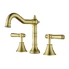 Clasico Solid Handle Basin Tap Set – Brushed Gold -Renovation PCK90NZ04 BG New