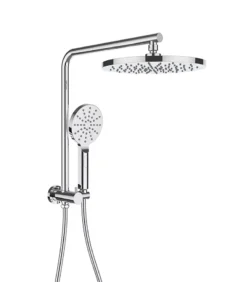 Regal Chrome Mini Multifunctional Twin Shower Set
