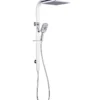 Sando Chrome Twin Shower Set With 6 Function Patent Hand Shower -Renovation PHC74167S