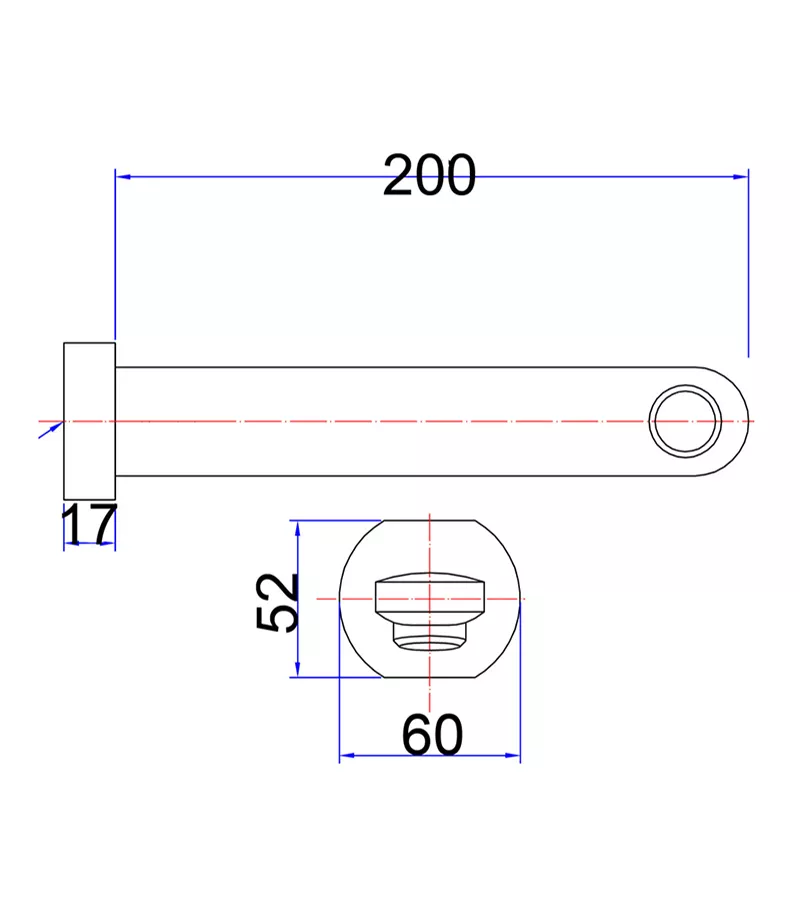 Cora Chrome Bath Spout 4 Cora Chrome Bath Spout - Image 2