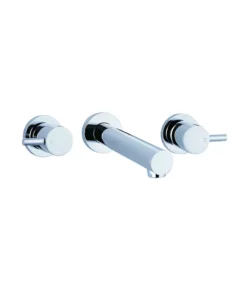 Opus Chrome Bath Tap Set