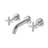 Mona Bath Tap Set – Brushed Nickel