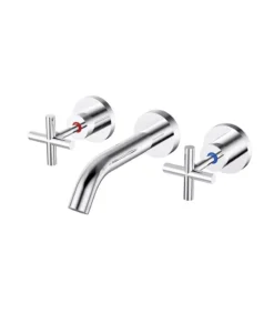 Mona Bath Tap Set – Chrome