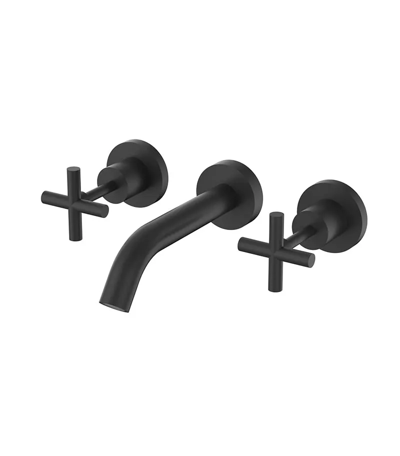Mona Bath Tap Set – Matt Black 3 Mona Bath Tap Set – Matt Black