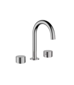 Tana Brushed Nickel Basin Tap Set