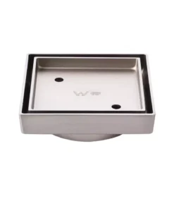 Tile Insert Floor Waste – Brushed Nickel