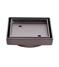 Tile Insert Floor Waste – Gunmetal Grey