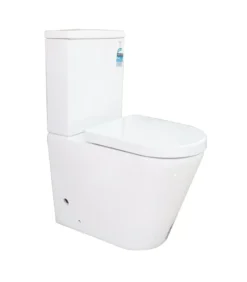 Milano Rimless Wall Faced Toilet – Gloss White