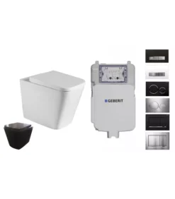 Poseidon Reno 103 Geberit In Wall Cistern Floor Pan Toilet