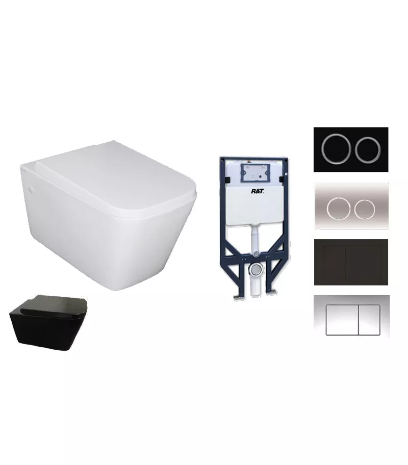 Poseidon Reno 303 R&T Cistern Wall Hung Toilet 3 Poseidon Reno 303 R&T Cistern Wall Hung Toilet