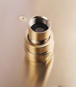 Cavallo 250mm Square Brushed Yellow Gold Shower Head 8mm Thickness 8 Cavallo 250mm Square Brushed Yellow Gold Shower Head 8mm Thickness -Renovation SR135.04 1