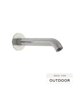 Elle 316 Stainless Steel Wall Spout – Brushed Stainless