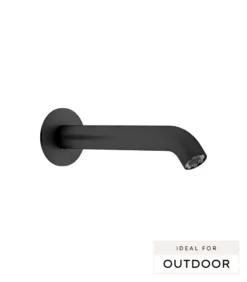 Elle 316 Stainless Steel Wall Spout – Matt Black