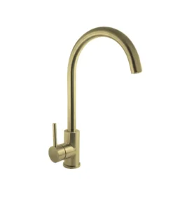 Elle Stainless Steel Brushed Gold Project Sink Mixer