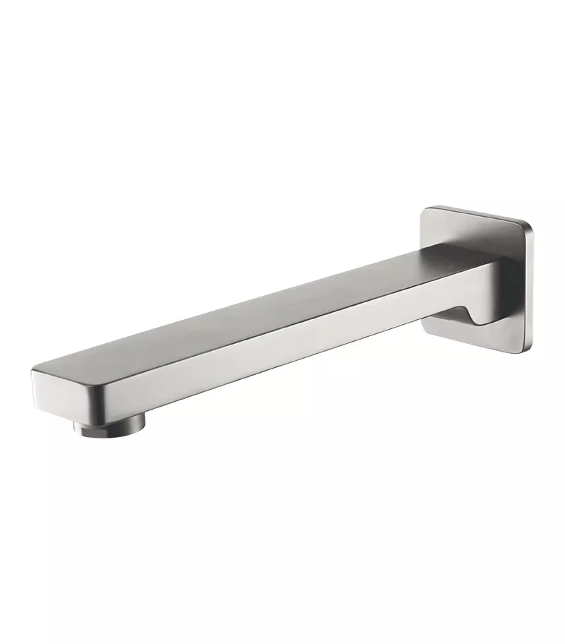 Gabe Brushed Nickel Spout 200mm 2 Gabe Brushed Nickel Spout 200mm