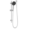 Gabe Brushed Nickel Round Hand Shower On Rail -Renovation T7802BN New