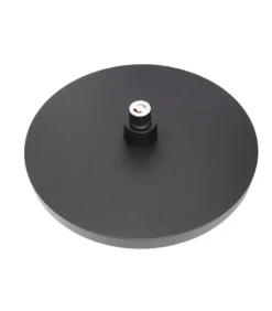 Gabe Matt Black Shower Head With Arm -Renovation T7803BK Headback 1