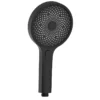 Gabe Matt Black Round Handheld Shower Head -Renovation T7807BK 1