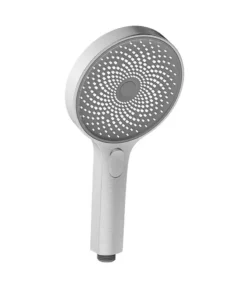 Gabe Brushed Nickel Round Handheld Shower Head