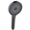 Gabe Gunmetal Grey Round Handheld Shower Head 1 Gabe Gunmetal Grey Round Handheld Shower Head -Renovation T7807GM 1