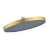 Gabe Brushed Gold Round Shower Head 260mm -Renovation T8903BG 1