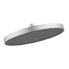 Gabe Brushed Nickel Round Shower Head 260mm -Renovation T8903BN 1