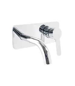 Loui Chrome Wall Mounted Or Bath Mixer
