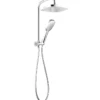 Huntingwood Self Cleaning Chrome Twin Shower No Rail -Renovation T9781CP 1