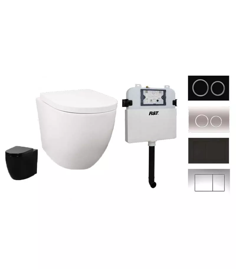 Poseidon Reno 105 R&T In Wall Cistern Tornado Floor Pan Toilet 3 Poseidon Reno 105 R&T In Wall Cistern Tornado Floor Pan Toilet